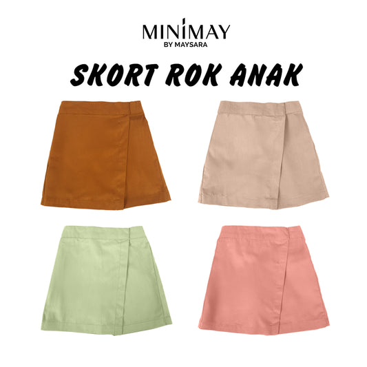 Rok Anak Perempuan Skort