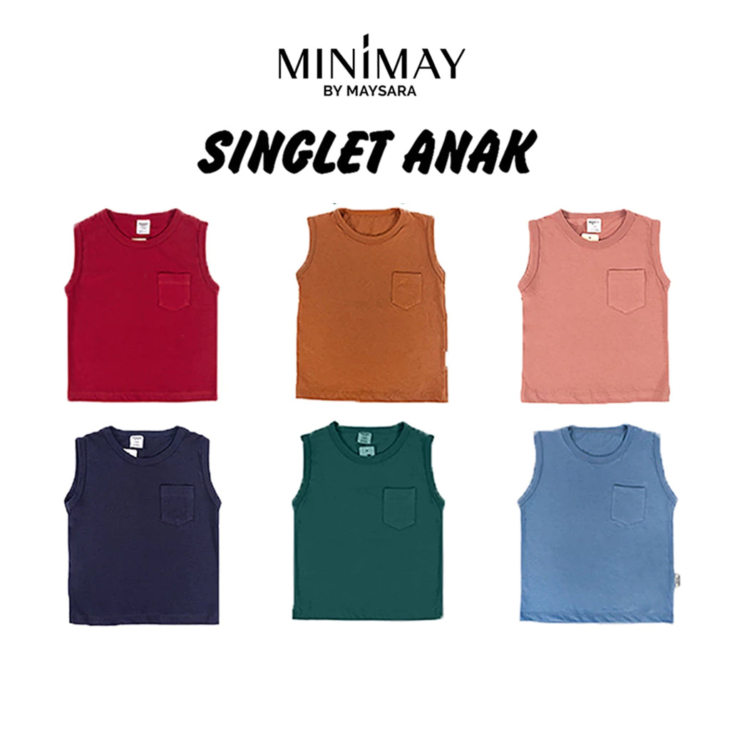 Kaos Safa Kids Singlet
