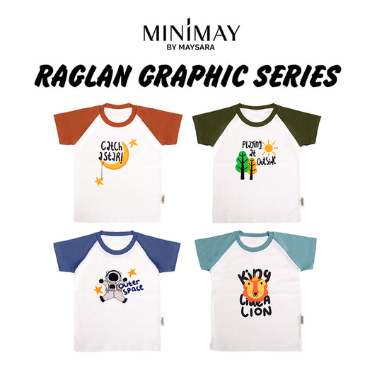 Kaos Raglan Graphic